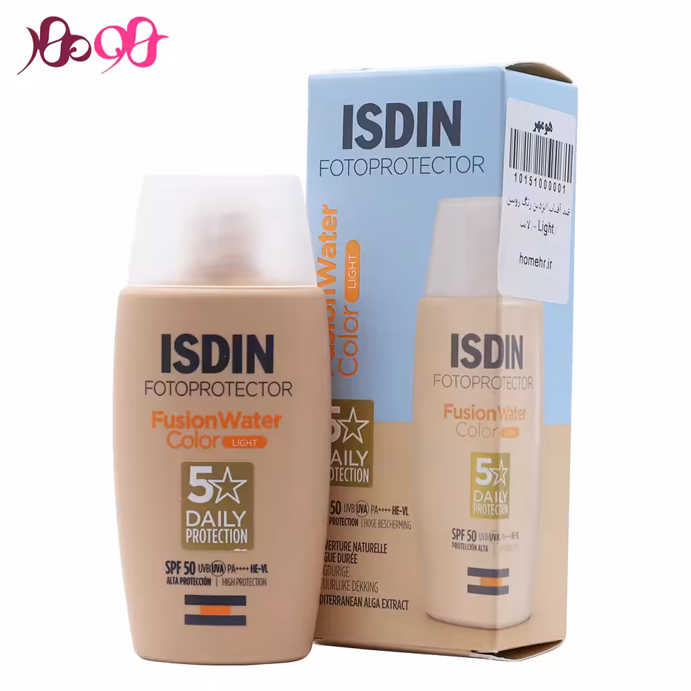 ضد آفتاب رنگی ایزدین رنگ روشن (لایت - Light)