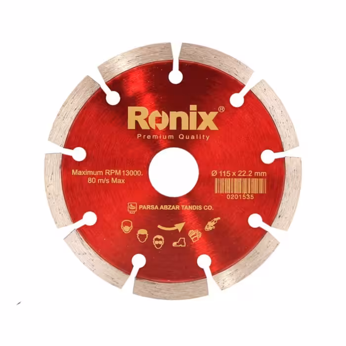 تیغ گرانیت بر مینی 115 میلی متری سوپر رونیکس  مدل 3502 ( ارسال از ابزار حسین)