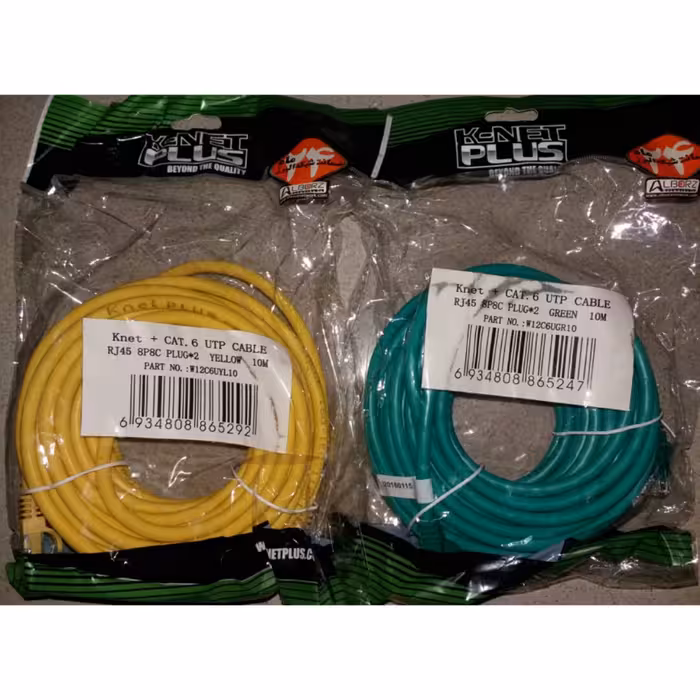 کابل 10 متر شبکه کت 6 کیفیت عالی