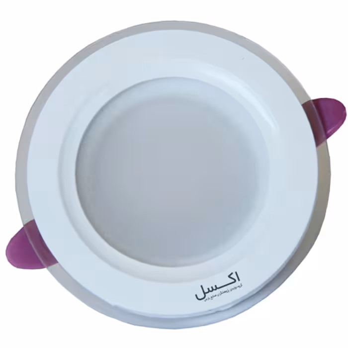 پنل ال ای دی 9 وات اکسل مدل مهتابی دورشیشه سهند ( 6 عددی)