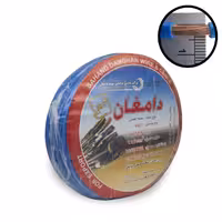 سیم تک رشته توکار دامغان (سایز  1 در 6) حلقه 100 متری