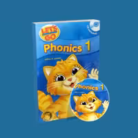 کتاب لتس گو فونیکس Lets go phonics 1 انتشارات Oxford