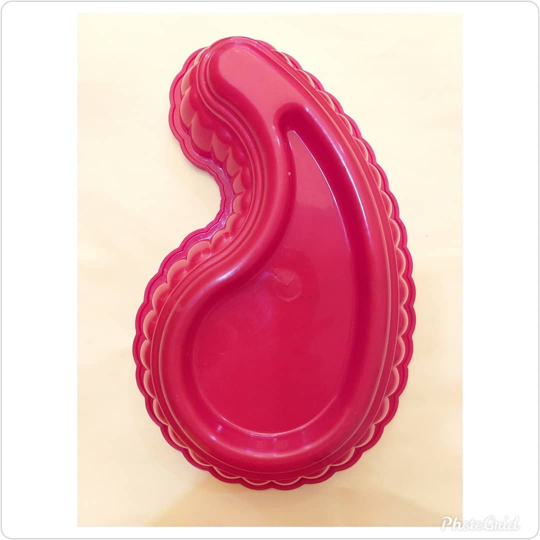 قالب ژله پلاستیکی طرح ترمه
