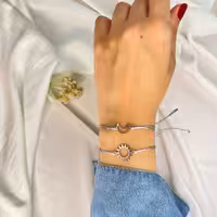 ست دستبند ماه و خورشید