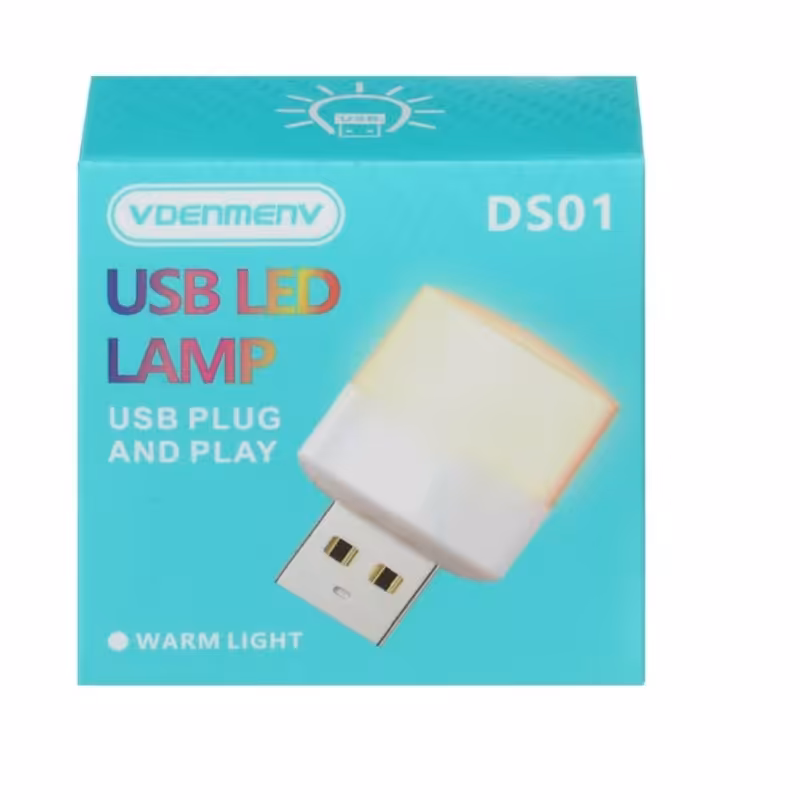 لامپ ال ای دی   USB  مهتابی Denmen DS01 (چراغ LED یو اس بی ) 
