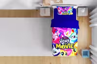 روتختی یک نفره آلوئه ورا لومانا 4تکه طرح Pony