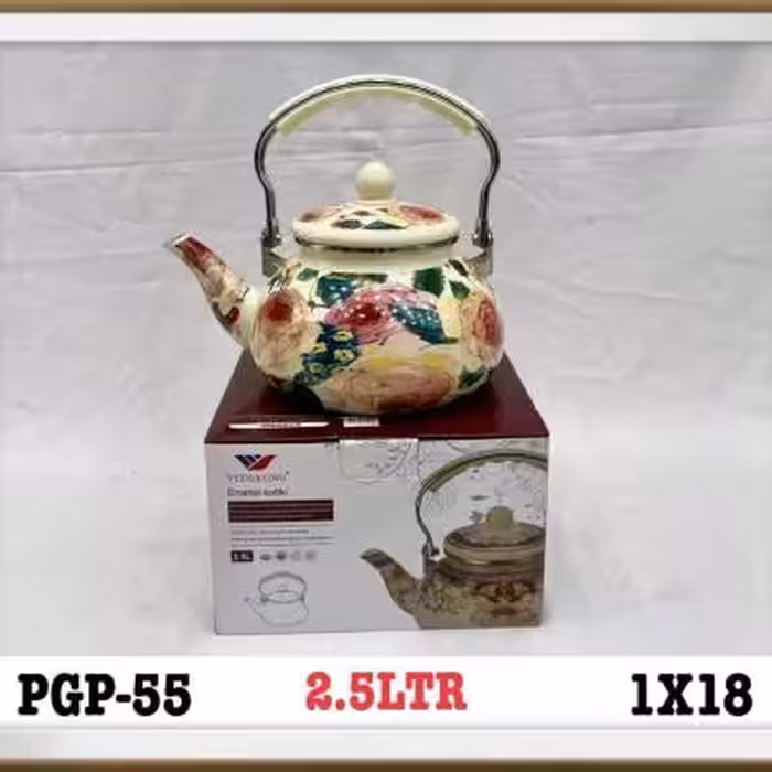 کتری لعابی دو نیم لیتر، کتری اجاقی