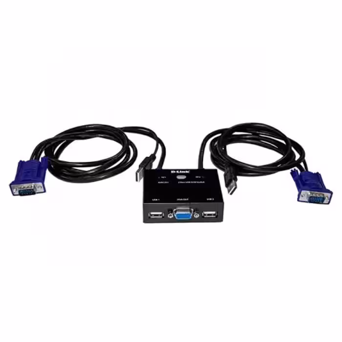 KVM سوئیچ 2 پورت دی لینک KVM-222
