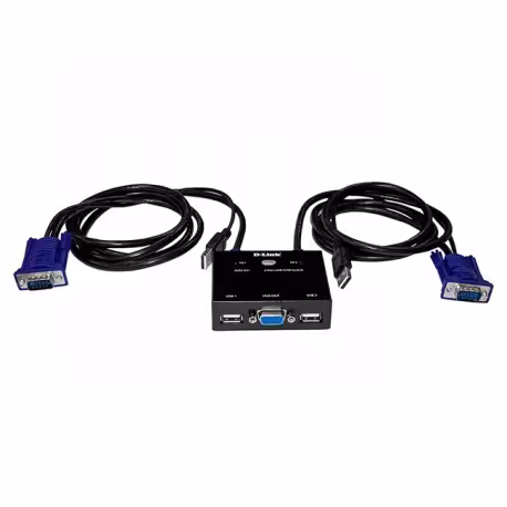 KVM سوئیچ 2 پورت دی لینک KVM-222