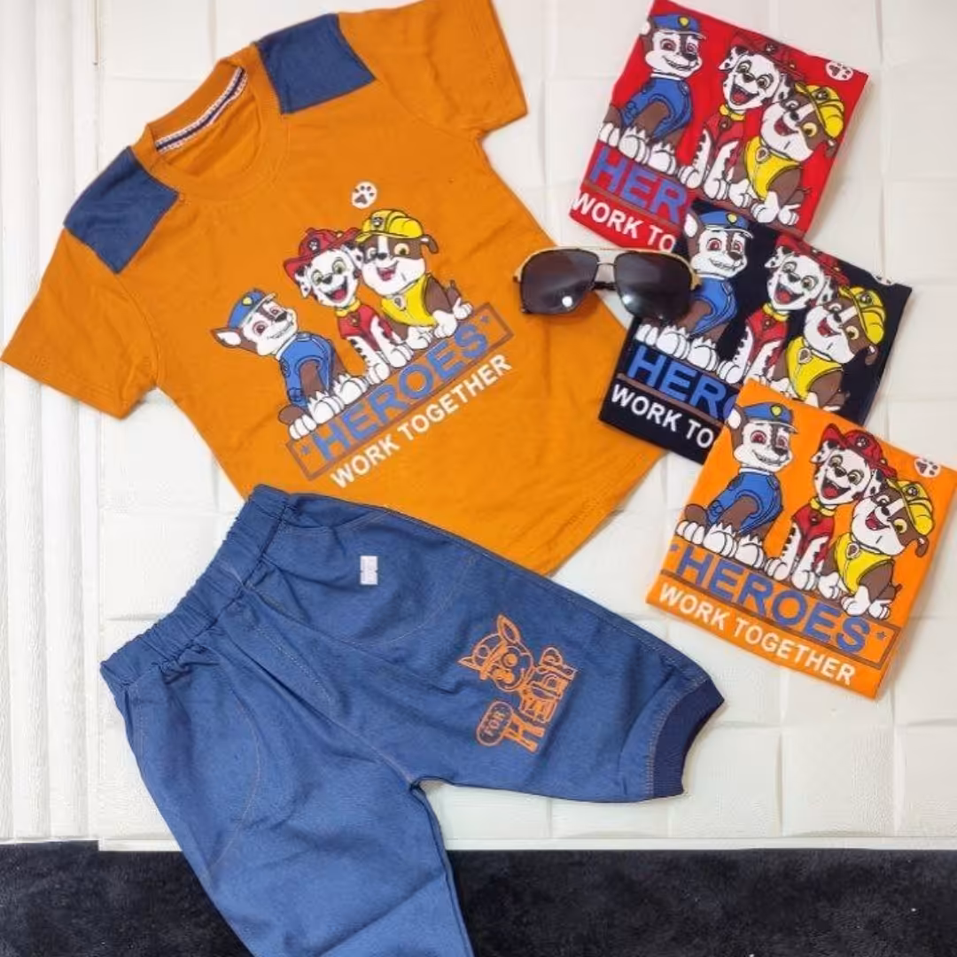 تیشرت شلوارک پسرانه  قیمت مناسب