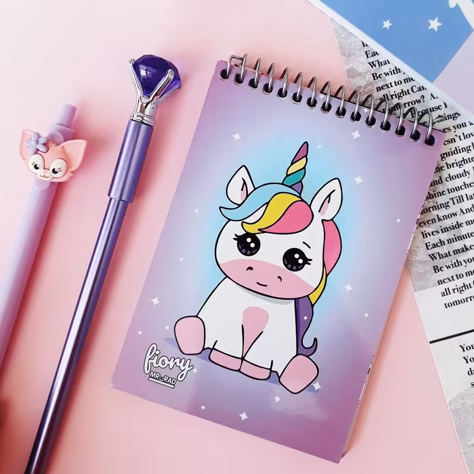 دفترچه تکشاخ خط دار