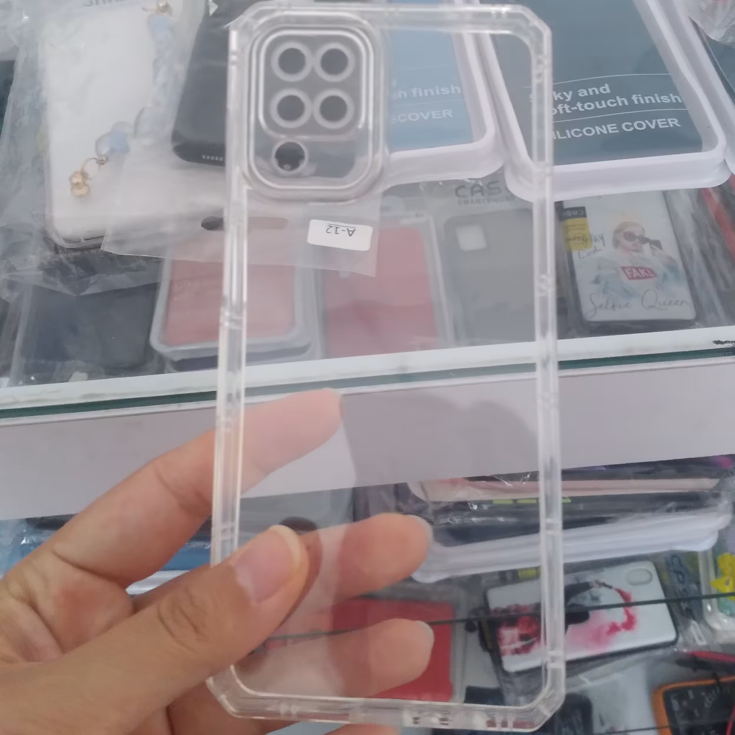 قاب گوشی ژله ای a12