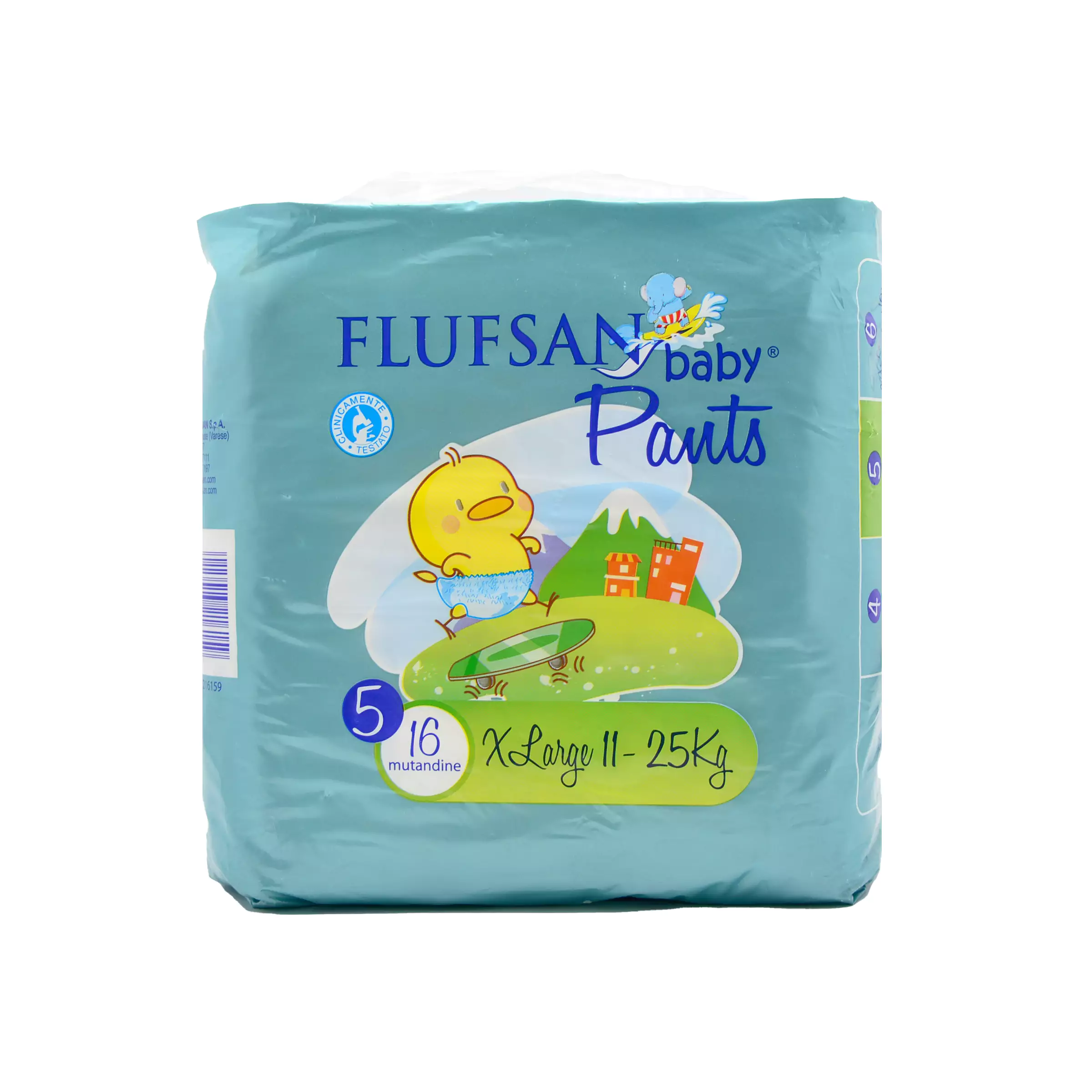 پوشک بچه شورتی (سایز 5) فلوفسان