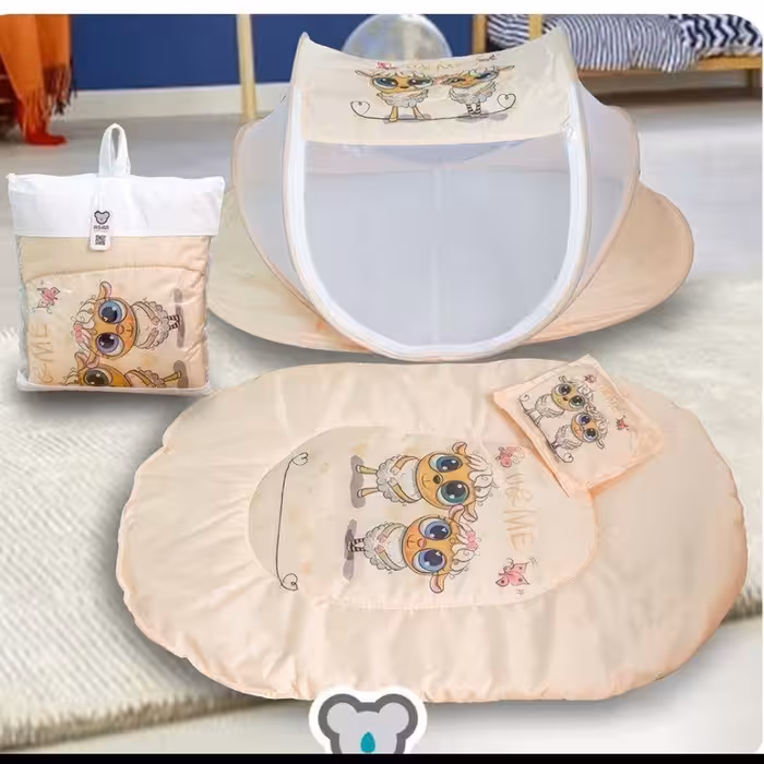 پشه بند کمپی شش فنره اسیم نوزاد 