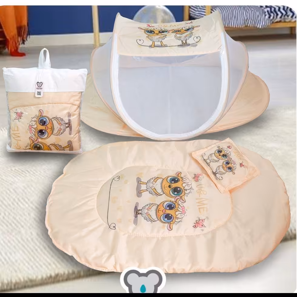 پشه بند کمپی شش فنره اسیم نوزاد 