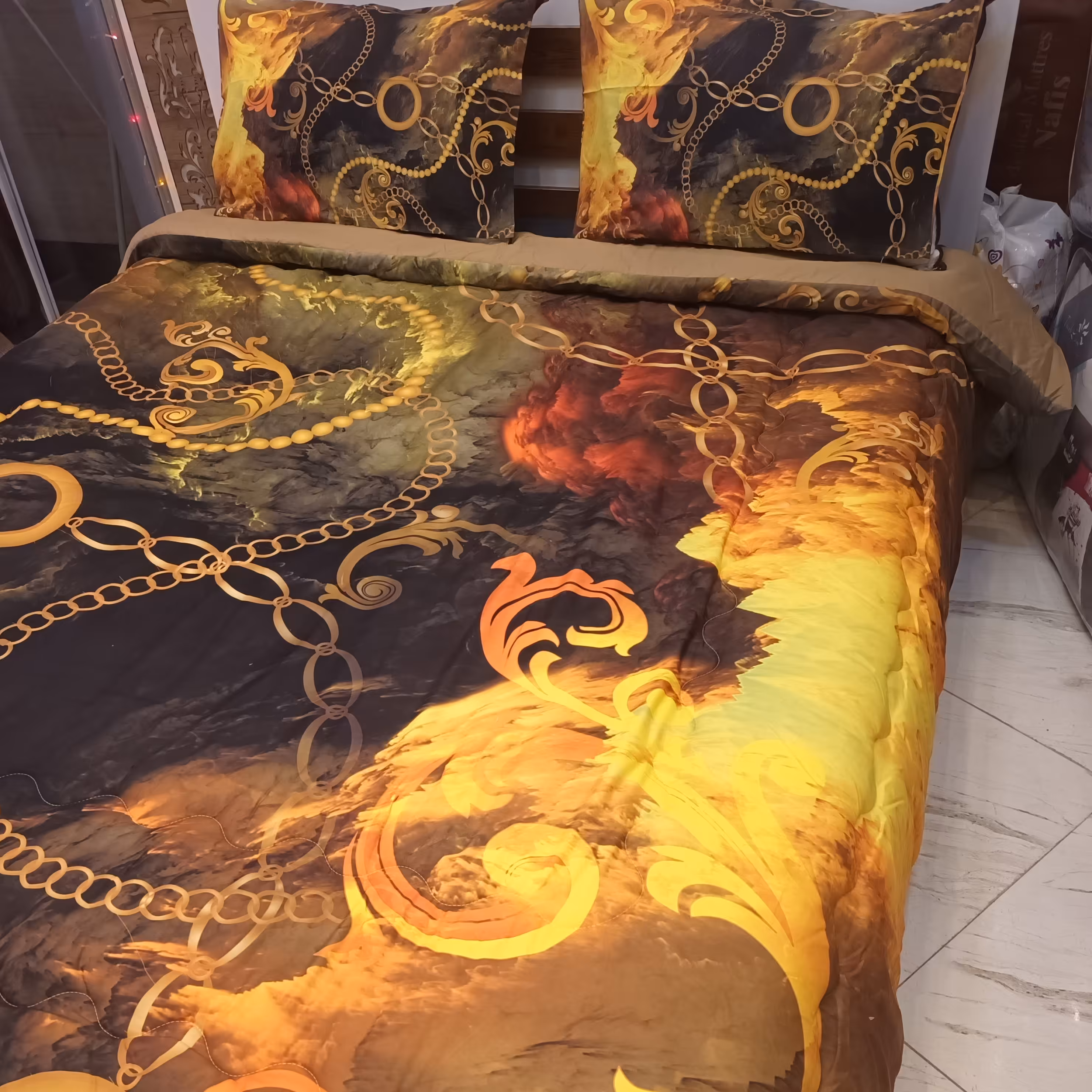 روتختی 2 نفره ترک طرح آتش