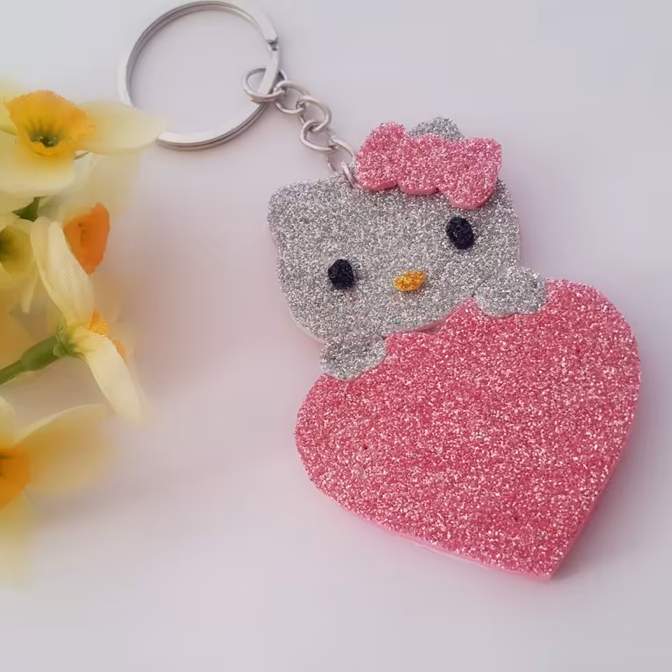 جاکلیدی طرح کیتی با فوم اکلیلی