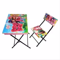 میز تحریر باکسدار با صندلی میزیمو طرح توت فرنگی کد1.1