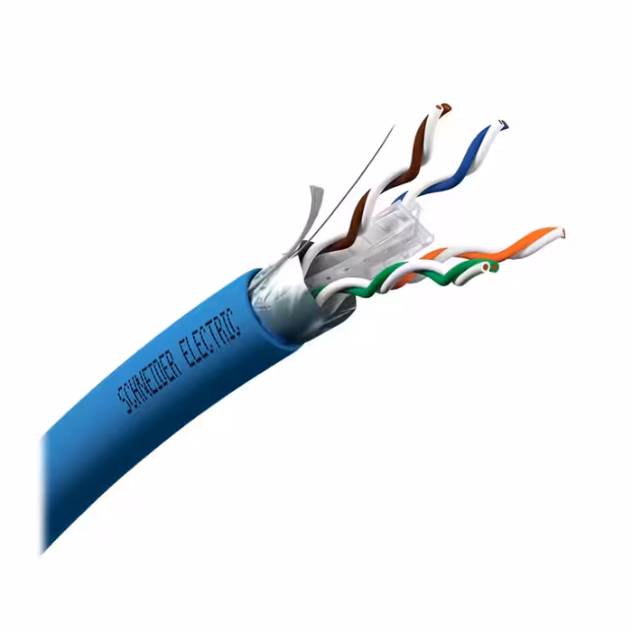 کابل شبکه 305 متری اشنایدر الکتریک Actassi ACTTG4P6ASCM3RBU Cat6A