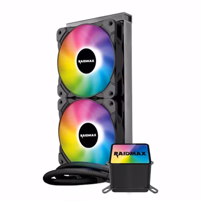 خنک کننده مایع پردازنده ریدمکس مدل TORNADO LC240 ARGB