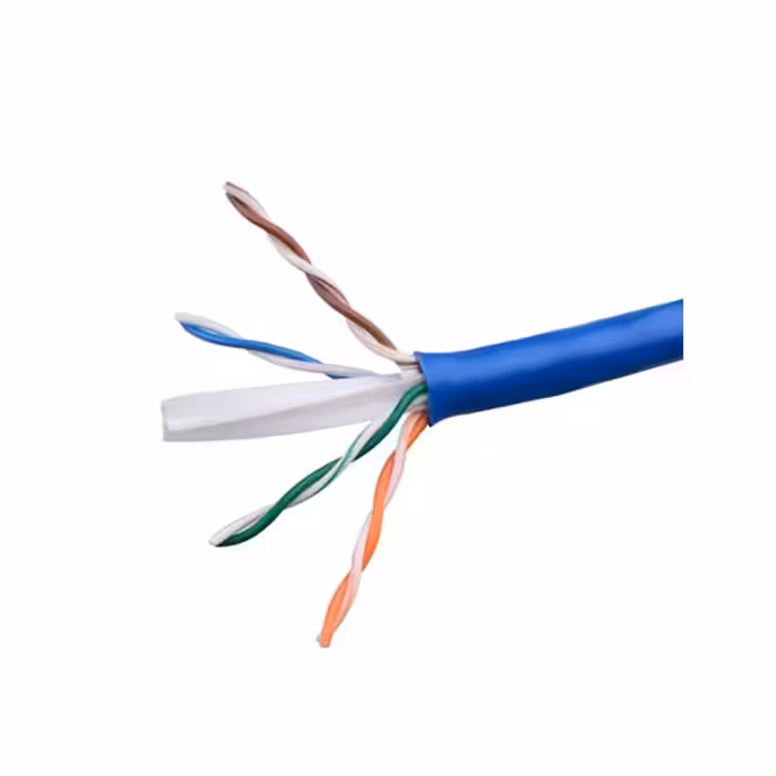 کابل شبکه لگراند Cat6 UTP آلومینیوم روکش مس (CCA) با روکش PVC حلقه 305 متری