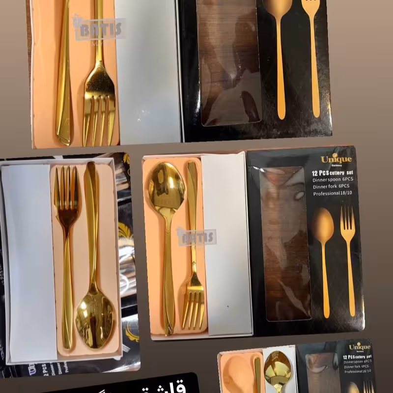 سرویس 12 پارچه قاشق و چنگال