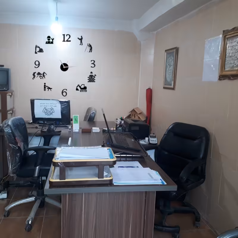 ساعت دیواری پازلی شغل شرکت مهندسی 