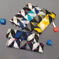 شال پارچه اسپان چاپ خیس