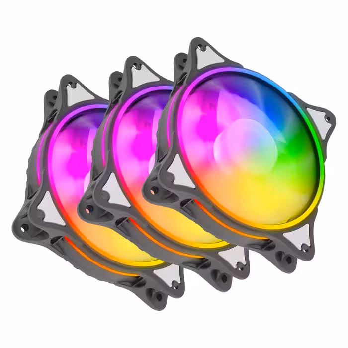 فن کیس گرین مدل GFK120M-ARGB پک 3 عددی