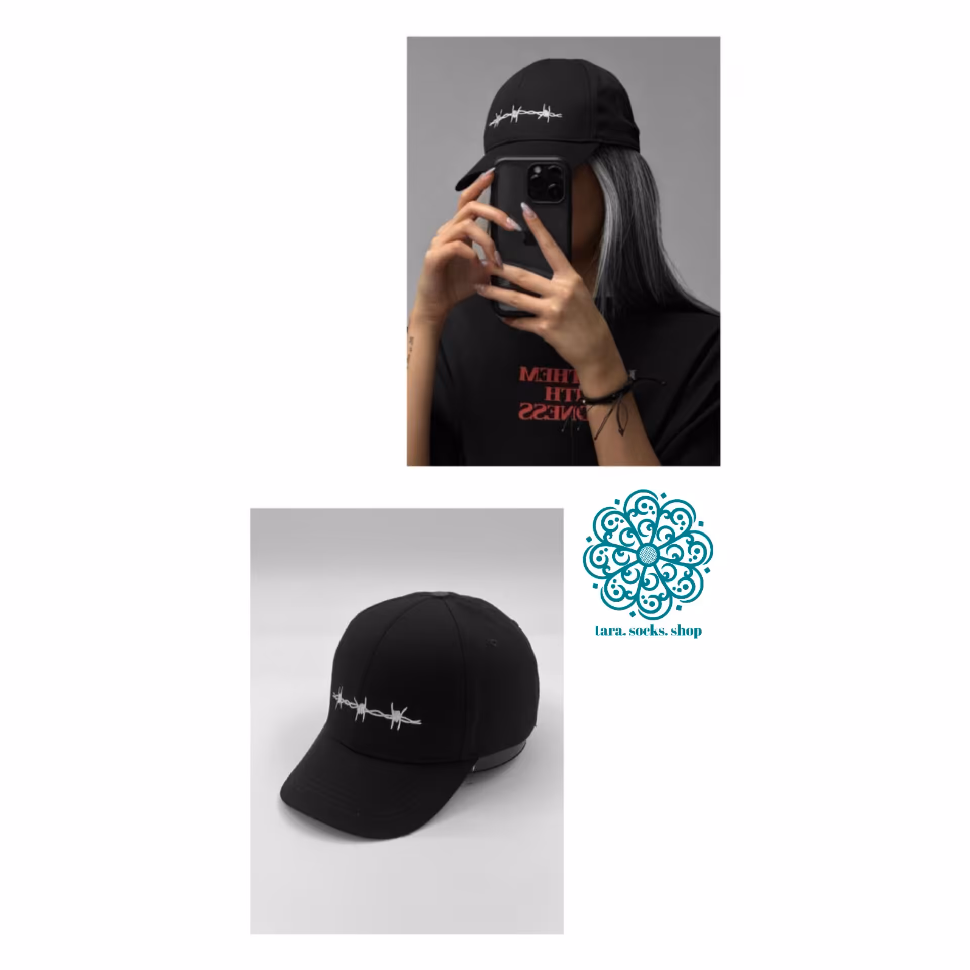 کلاه بیسبالی کتان طرح سیم خاردار کیفیت عالی دارای درجه بندی تنظیم سایز ضمانت رنگ و کیفیت 