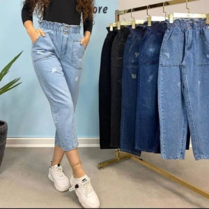 شلوار مام استایل جین اصلی