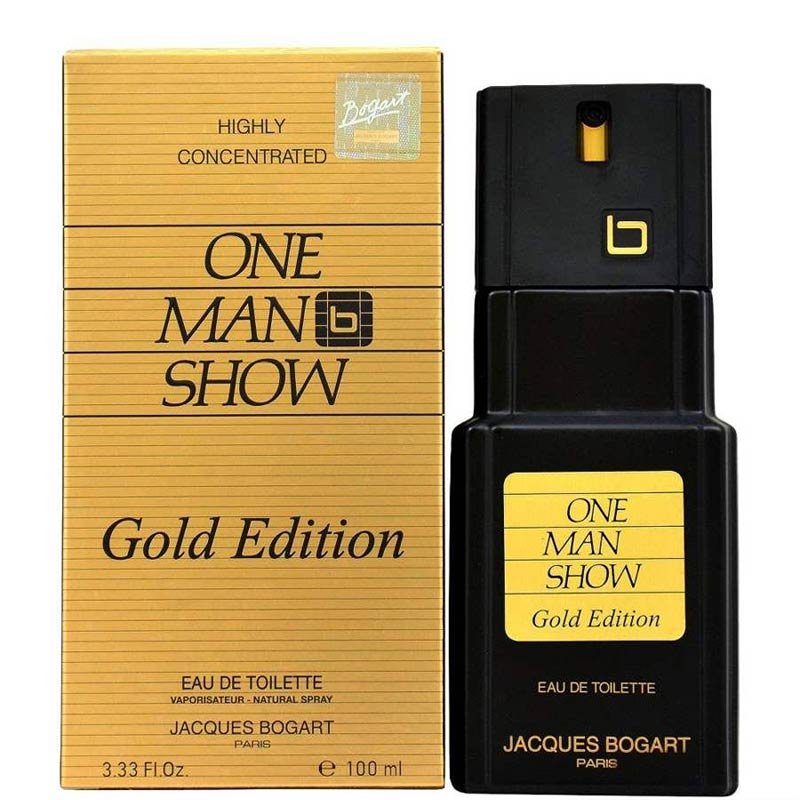 عطر ادکلن بوگارت وان من شو گلد ادیشن | Jacques Bogart One Man Show Gold Edition