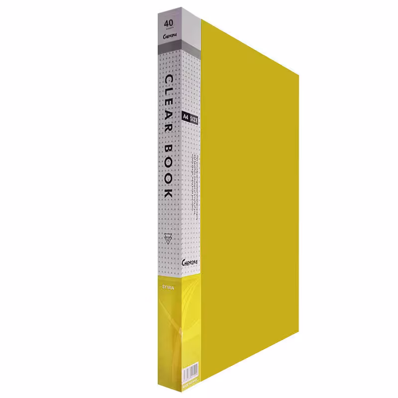 کلربوک 40 برگ سایز A4 رنگ زرد &ndash; قیمت و خرید | برایتو