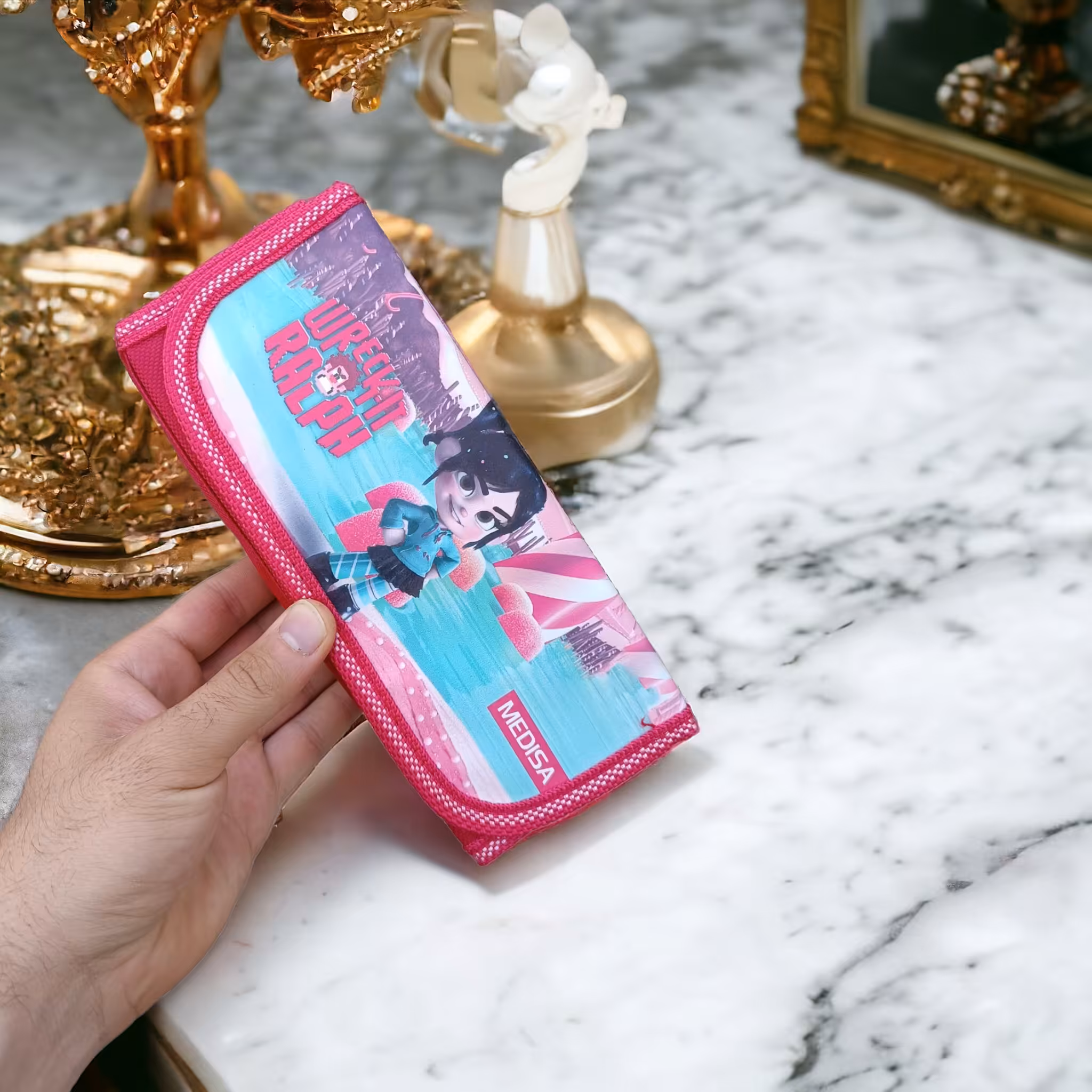 جامدادی پارچه ای دخترانه برند مدیسا