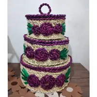 باکس سه تیکه حصیری