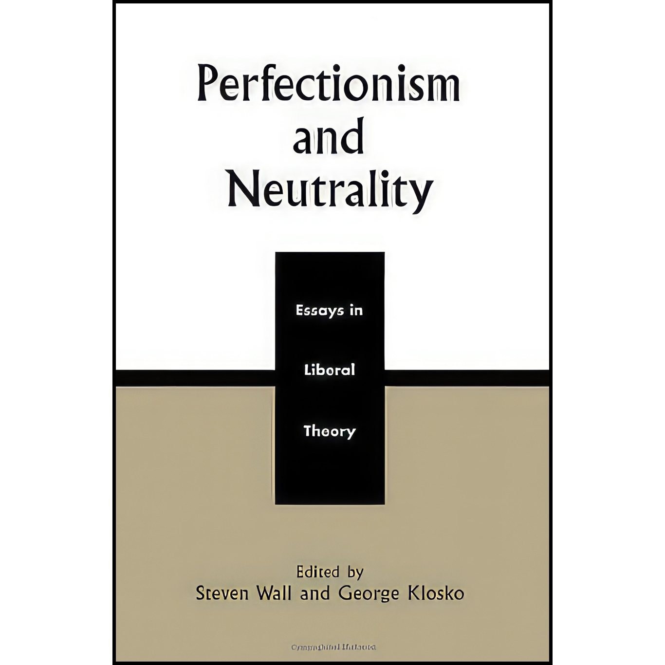 کتاب زبان اصلی Perfectionism and Neutrality