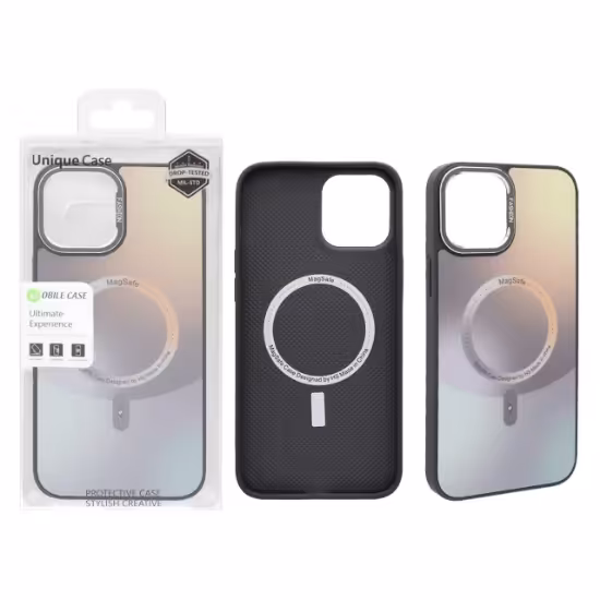 قاب گوشی اورجینال Fashion دور لنز آلومینیومی Magsafe برای iPhone 12 Pro Max