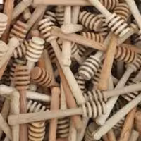 قاشق عسل چوبی