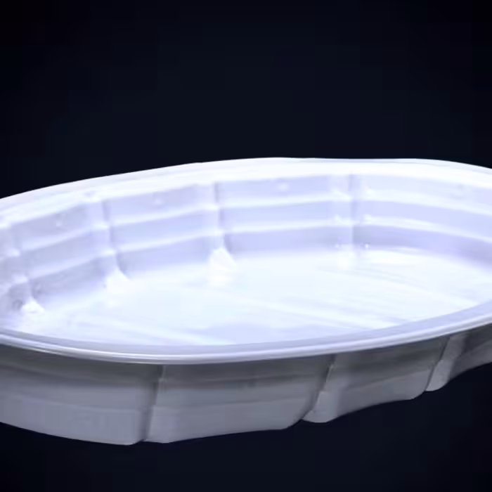 ظرف دیس گود بزرگ یکبار مصرف (بسته 50 تایی)