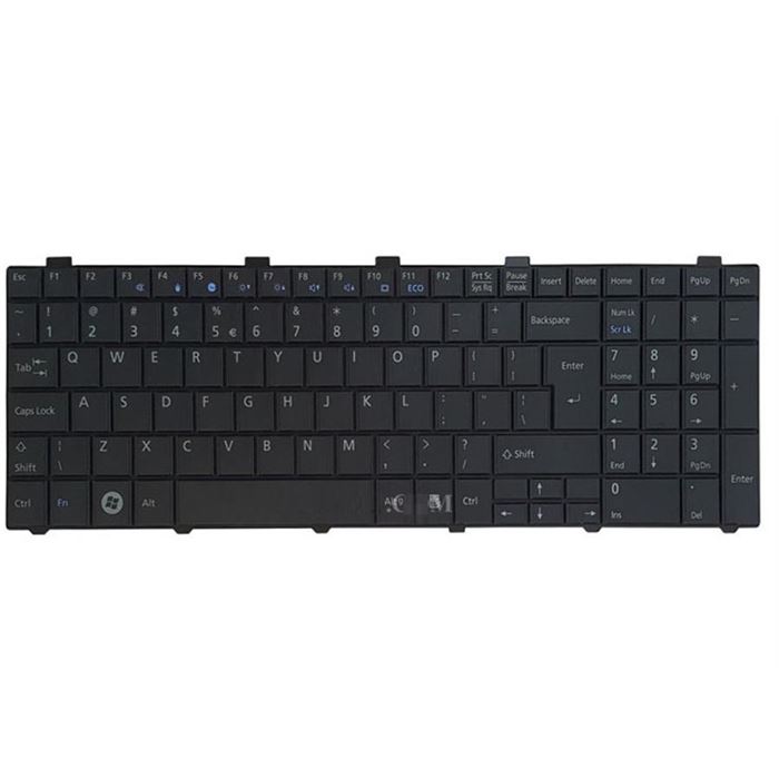 کیبورد لپ تاپ فوجیتسو Lifebook AH530 مشکی