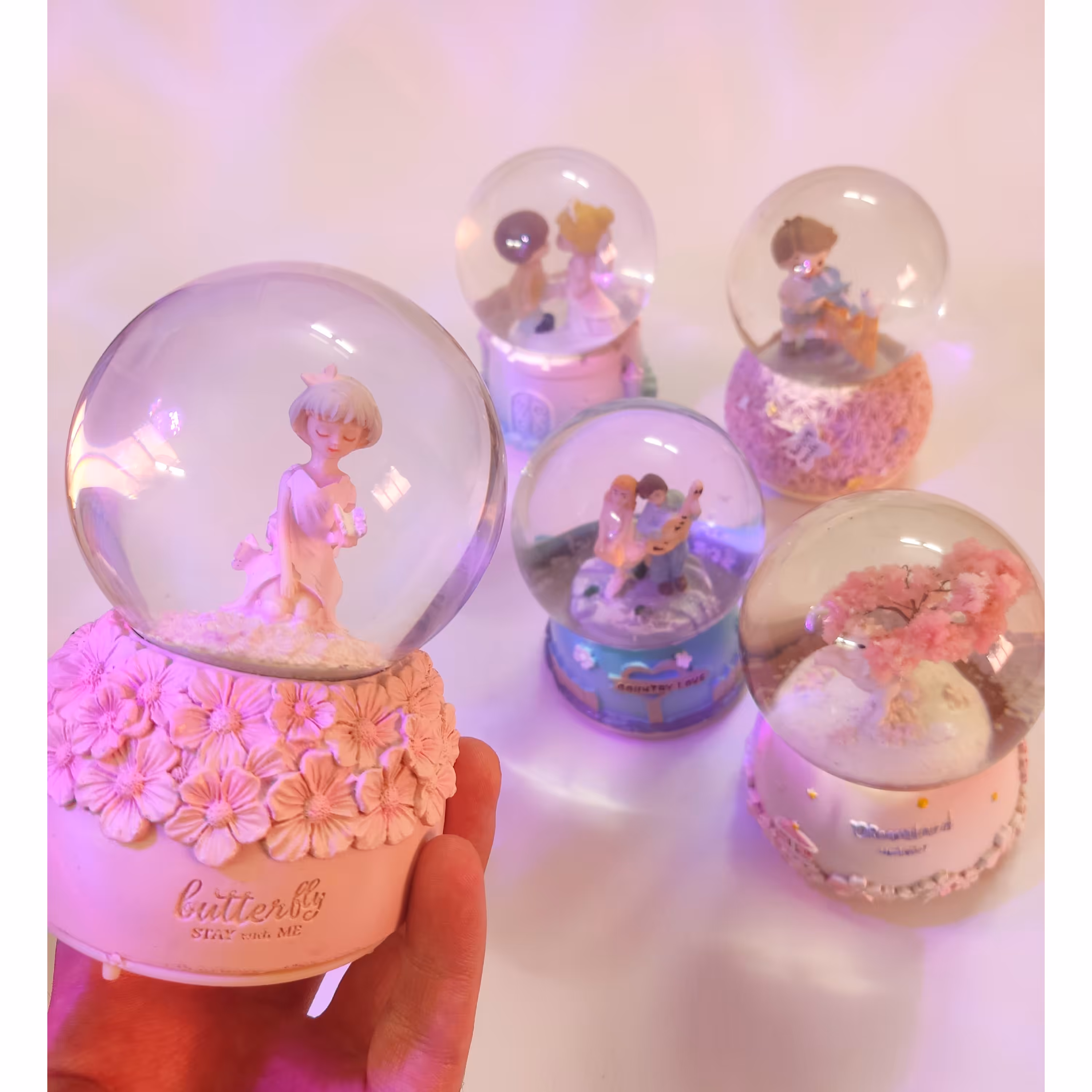 گوی موزیکال کوچک هدیه و کادویی خاص - در 5 طرح مختلف