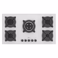 اجاق گاز صفحه ای بیمکث 5 شعله مدل MG 5087 سفید