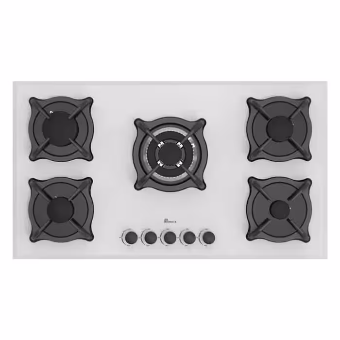 اجاق گاز صفحه ای بیمکث 5 شعله مدل MG 5087 سفید