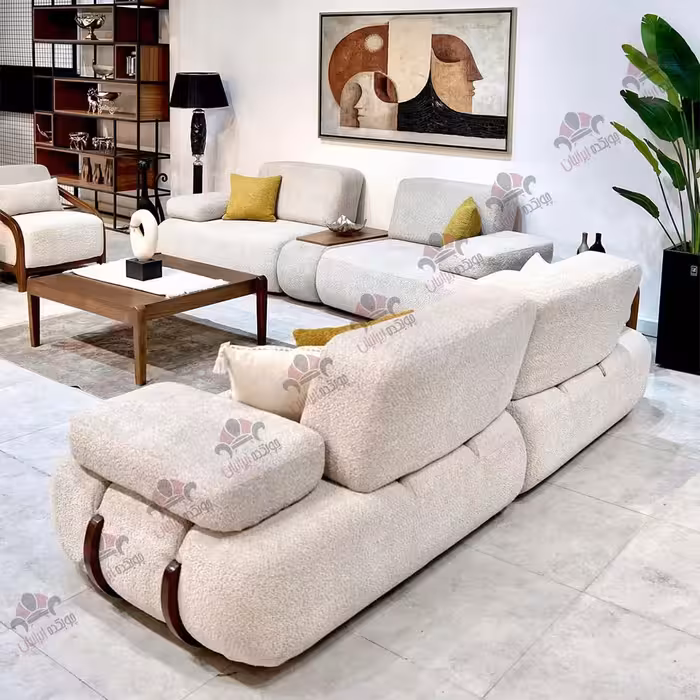 مبل راحتی تختخواب شو مدرن مینیمال مدل هیما