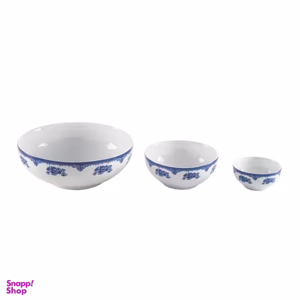 پیاله چینی زرین ایران مدل فلورانس درجه سه مجموعه 13 عددی