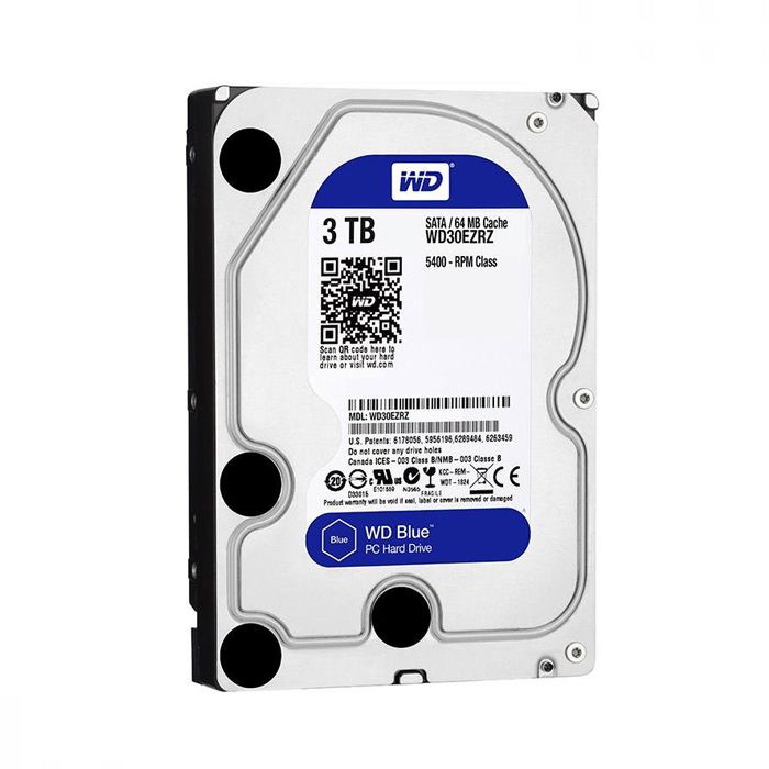 هارد وسترن دیجیتال Blue 3TB WD30EZRZ