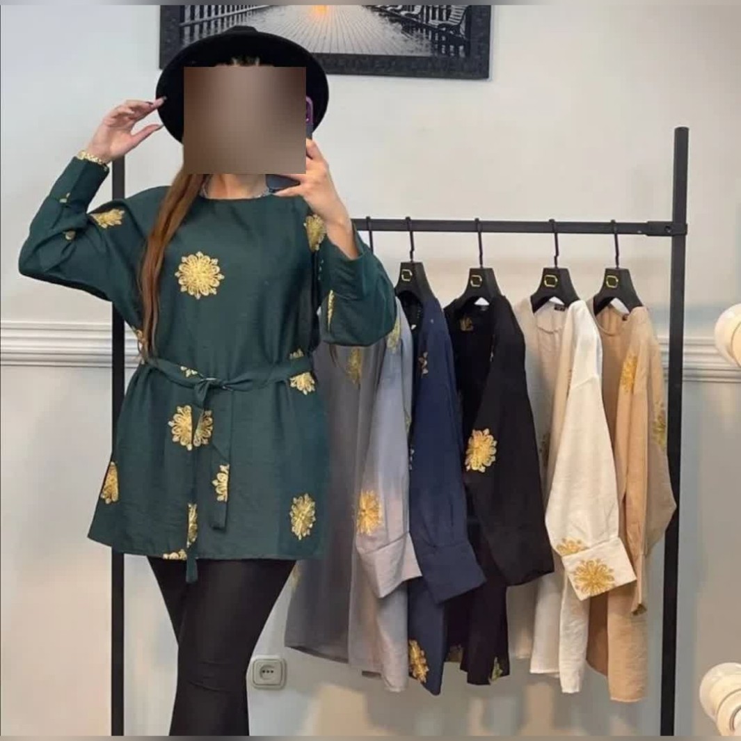شومیز بلند مجلسی