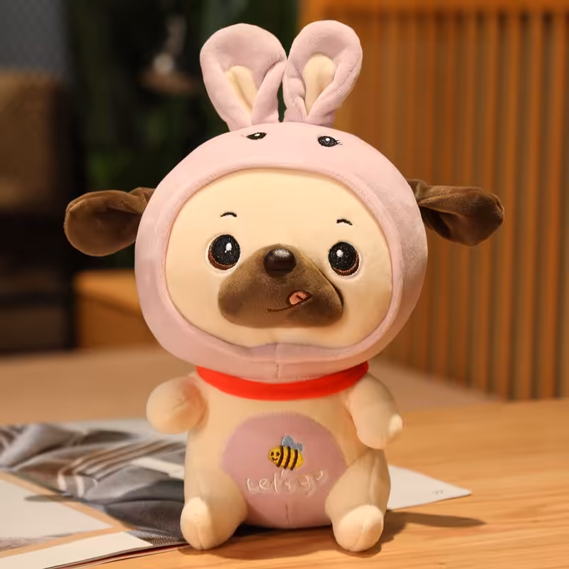 عروسک سگ لباسدار پولیشی(25سانت)