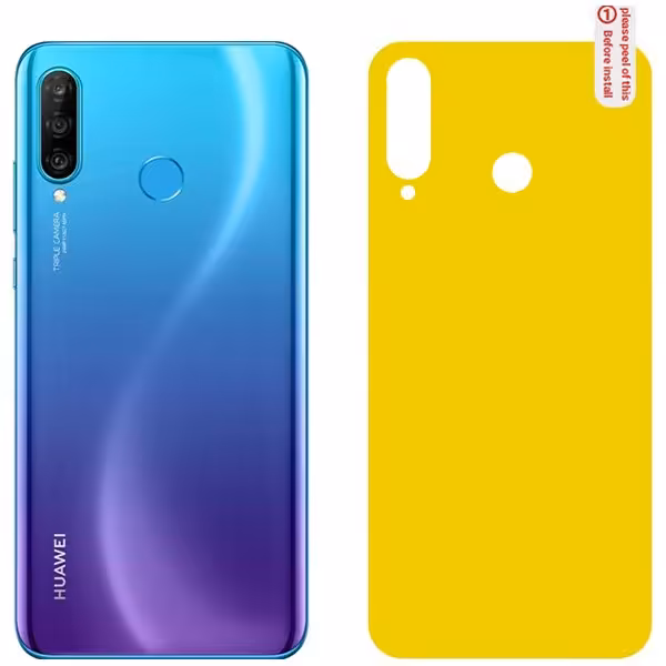 برچسب نانو محافظ پشت گوشی P30 لایت