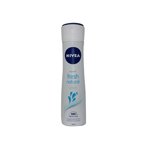 اسپری دئودورانت زنانه fresh natural نیوا 150 میل